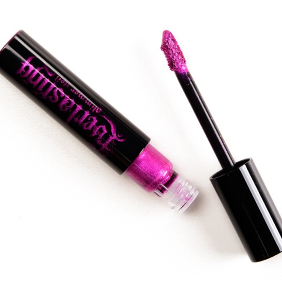 Kat Von D Everlasting Glimmer Veil Liquid Lipstick: Razzle - Picture 7 of 8